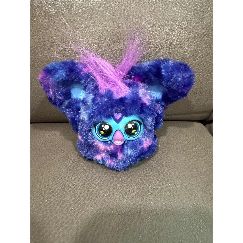 Hasbro Furby Furblets Ray-V Mini Electronic‎ Toy Blue Purple Galaxy F0402 2023